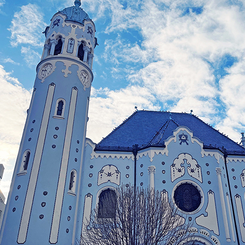 blue church bratislava