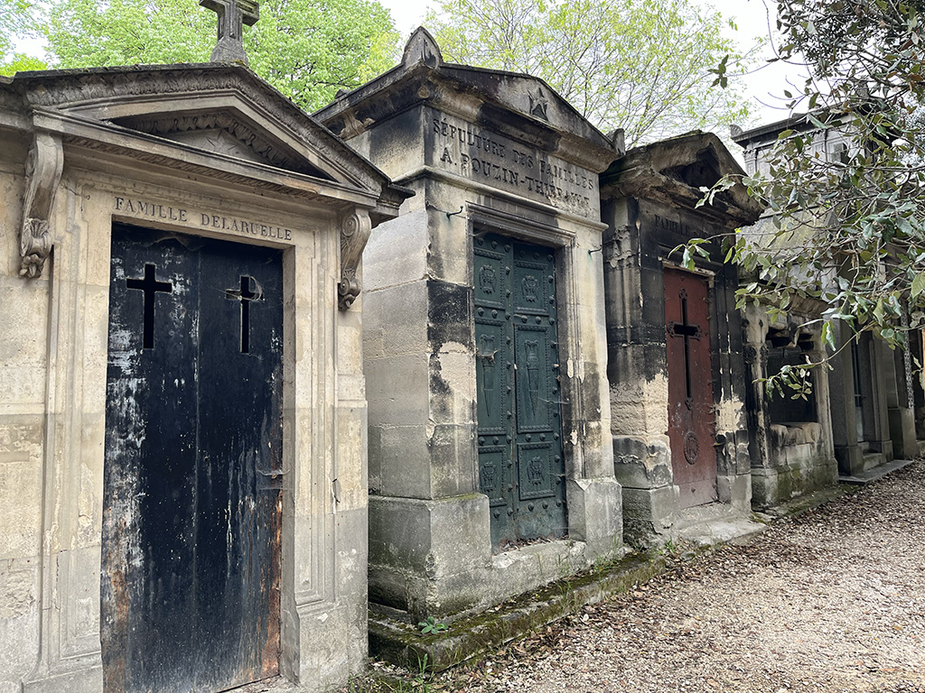 three mausoleums